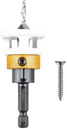 Bohrer mit Sechskantschaft, Senkbohrer-Set, Vierkantiger Holzbohrer Senkbohrer, Robuster Senkbohrer, konischer Bohrer Kegelbohrer für Holzbearbeitungsprojekte