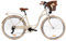 Goetze Mood 28 Zoll Damen Citybike, 18 Zoll Alu Rahmen, 7-Gang Kettenschaltung, V-Bremsen, LED-Beleuchtung, Gepäckträger, Komfortsattel, Schutzbleche, Rattankorb – Leicht, Alltagstauglich & Neue Line