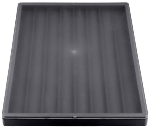 Sunmeit Waterproof Keycap Storage Box with Lid -for Keyboard Keycaps Display and Collection Black