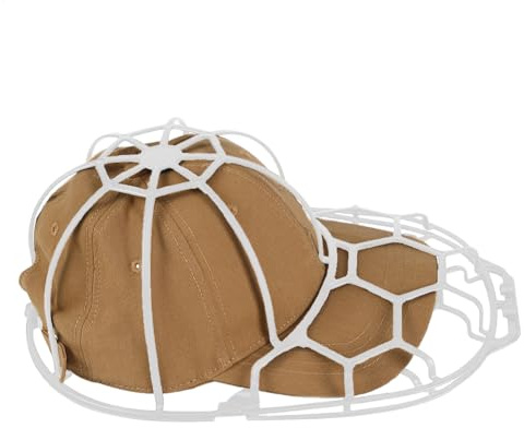 Hut -Waschmaschine Käfig - Cap Cleaning Halter, Baseball Cap Shaper | Langlebiger Kunststoffrahmen, Waschschutz -Beschützerdesign, Hutwaschmaschine Für Flache Krempe Und Gebogene Rechnungskappen In Wa