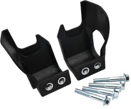 Fork Boot Cover Lower Leg Guard Protector Compatible With YZ250F YZ450F YZ125 YZ250 2T Motorcycle Front Suspension(Black)