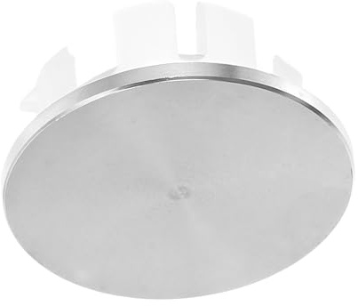 WHAMVOX 304 Stainless Steel Sink Overflow Drain Cover Ring Bathroom Basin Overflow Outlet Trim Cap for Kitchen and Bathroom Sink Stoppers Decorative