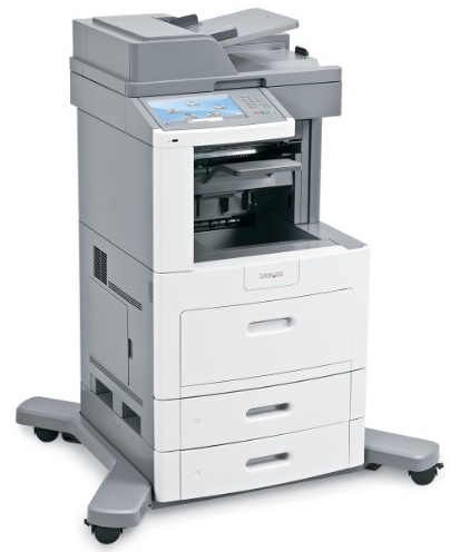 Lexmark X658dfe Multifunktionsgerät (Monochrome-Laserdrucker, Scanner, Kopierer, Fax)