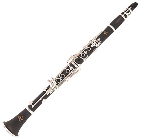 Odyssey Premiere 'Bb' Clarinet Outfit OCL400 – ABS Body, Silver-Plated Keywork, Adjustable Thumb Rest, Zero-Gravity Case - Ideal for Beginners and Intermediate Players