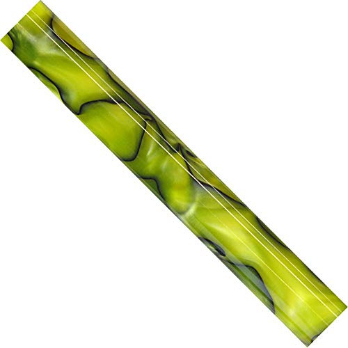 Chestnut Products CHARNWOOD Woodturning AR08 Acrylic Pen Blanks Khaki with Black Swirl
