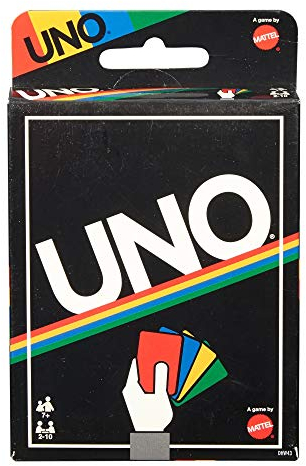 Mattel UNO Card Game - Retro Edition by