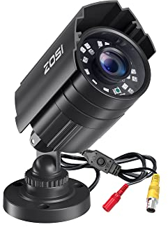 ZOSI 2MP 1080p Outdoor/Indoor Home Security Camera (Hybrid 4-in-1 HD-CVI/TVI/AHD/960H Analog CVBS),24PCS LEDs,80ft(24M) IR Night Vision,Weatherproof Surveillance CCTV Bullet Camera