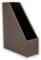 OSCO Faux Leather Magazine Rack
