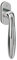 HOPPE Fenstergriff Dreh/Kipp 'Verona' Messing verchromt M051/U26-661176