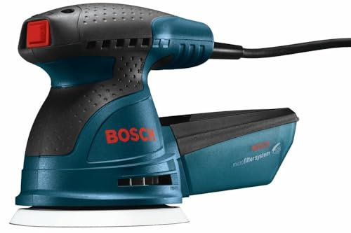 Factory-Reconditioned Bosch ROS20VSC-RT 5 in. VS Palm Random Orbit Sander Kit