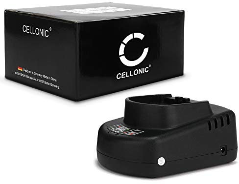 CELLONIC Chargeur 12V / 14.4V / 18V Compatible avec Outils portatifs - Station de Recharge câble Secteur visseuse, perceuse, Ponceuse, Alimentation