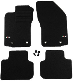 CARMAT Fussmatten mit Logo AL/147Y00/L/B