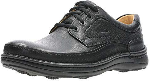 Clarks Herren 203390088 shoes, Schwarz, 44 EU Weit