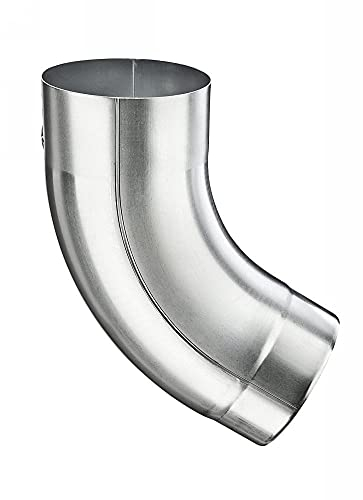 Zink Fallrohrbogen rund DN 50/60 Grad