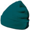 DonDon Mütze Herren Mütze Damen Wintermütze Beanie klassisches Design petrolgrün