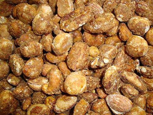 Mezcla de Frutos secos 1 Kg I Mezcla Caramelizadas con Miel | Surtido Variado de Nueces de Macadamia, Pacanas, Anacardos, Avellanas y Almendras | Mix de Snack Dulce | Sin OGM | Sin Gluten | Veganos I