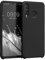 kwmobile Cover per Huawei P30 Lite Custodia - Back Case per Smartphone in Silicone TPU - Protezione Gommata - nero
