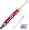 Akasa Thermal Compound T5 Pro-Grade+ | Hybrid Silicone & Nano-diamond Particle Thermal Compound Pastes | Including Spreader & Wipes | For CPUs/GPUs, Heatsinks | AK-T565-5G