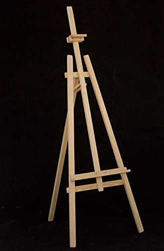 Staffelei Atelierstaffelei Standstaffelei Dreifuss Stand Buchenholz 177cm