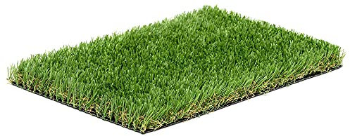 Gazon artificiel de qualité, perméable à l'eau et très résistant aux UV, tapis de gazon en plastique, pour jardin, terrasse, balcon...