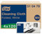 Tork Cleaning Cloth White W4, Flexible, 4 x 120 Cloths, 510479