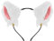 Molain Bandeau à cheveux avec oreilles de chat et clochettes en fausse fourrure pour femmes et filles - Accessoire de cheveux kawaii pour Halloween, cosplay, fête