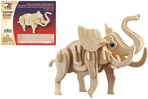 Cornelißen Holz 3D Puzzle - Elefant