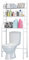 MAGIC SELECT Estantería de Baño sobre Inodoro Blanco | Ahorra Espacio con 3 Baldas | Estante Almacenamiento Impermeable | Patas Ajustables en Altura (E5477)