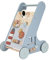 Little Dutch 7107 FSC Holz Activity Laufwagen - Sailors Bay blau