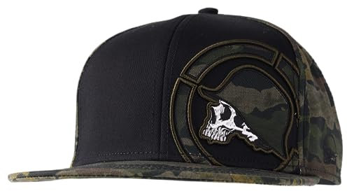 Metal Mulisha Trapper Black Camo Snapback Hat One Size