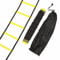 Dhouse Training Ladder 4M Agility Ladder Speed Training Football Ladder 12 Rungs Football Speed Training Ladder Agility Speed Training Equipment for Football Tennis Basketball Practice (4M)