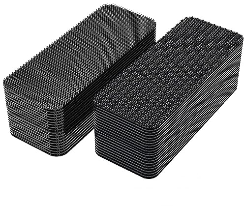 20 Piezas 10 Pares Belcro Adhesivo Doble Cara Fuerte,Belcro Adhesivo Fuerte,Belcro Adhesivo Doble Cara,para el Hogar,Oficina,Automóvil,Escuela,Rectangula,Reutilizable,Negro,3×10cm