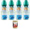 Coccolino Profumo per Bucato Elixir freschezza celeste Wäscheparfüm Elixier himmlische Frische 4x 342 ml+ Italian Gourmet polpa 400g