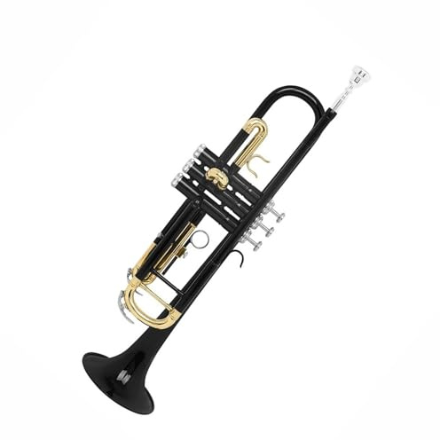 Standard Trompeten Schwarzes Bb-Standard-Trompetenset Aus Messing Für Schüler Und Anfänger Trompeteninstrumente Mit Box