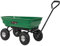 The Workplace Depot Garden Dump Trolley – 250kg Capacity, Pneumatic Wheels, Powder-Coated Steel Frame, Easy Tipping Mechanism – Ideal for Gardening and Landscaping