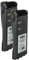 vhbw 2X Akku kompatibel mit Motorola GP339, GP540, GP340, GP360, GP380 Funkgerät, Walkie Talkie (1800 mAh, 7,2 V, Li-Ion) + Gürtelclip
