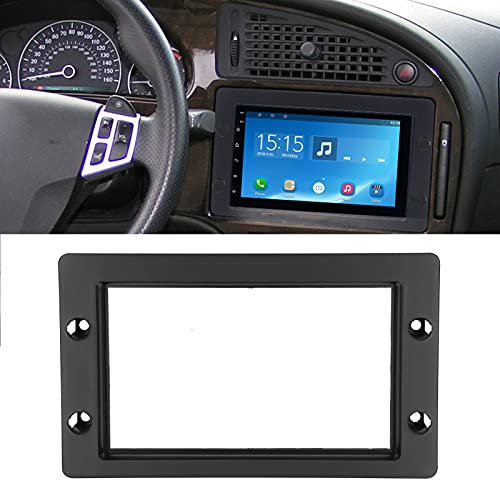 Doppel-DIN-Stereo-Radio-Panel, DVD-Audio-Navigations-Panel-Rahmen, 8-Zoll-Bildschirm-Radio-Panel für Saab 9–5 1998