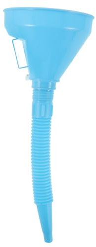 BUGUUYO Entonnoir Avec Filtre Pour Carburant Long Tuyau Pour Vidange Huile Convient à Voiture Et Empêche Déversements
