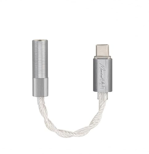 Moondrop Echo-B 32Bit/384kHz USB portatile Type-C a cuffie DAC/AMP con adattatore jack completamente bilanciato da 4,4 mm