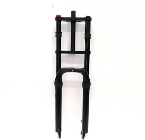 DUOCAI Fourche MTB Fourche à Suspension for vélo de Plage et de Neige de 20 Pouces Pneus 20 * 4.0 Fourche à air Avant(26x4.0)
