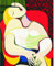 MISITU Puzzle 1000 pièces pour Adultes et Enfants à partir de 14 Ans Puzzles Classiques, Peinture Picasso Le Rêve, Puzzle 1000 pièces
