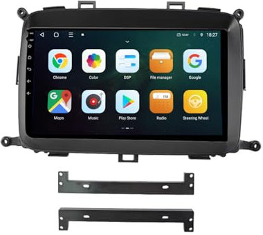 9 Pollici Android 13 Autoradio per KIA CARENS 2014 2015 2016 2017 Navigazione GPS Touch screen con Bluetooth SWC FM RDS Radio AHD 4G/WIFI DVR Ventola di raffreddamento(4+64G)