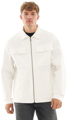 Johnny Urban Overshirt Herren - Cameron - Oversize Jacke für Frühling & Sommer - Hemdjacke mit Reißverschluss - Freizeithemd - 100% Baumwolle