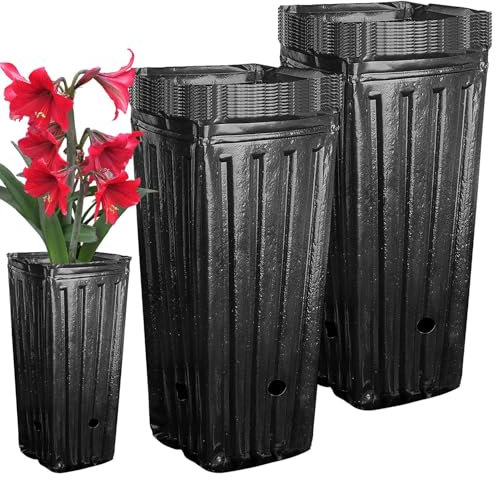 Vasi Per Alberi Alti | Contenitore Per Piante Da Per Piantine Alte Da 20 Pezzi | Fioriera Alta Per Impieghi Gravosi, Grande Pianta Per Interni/esterni, Vaso Per Fiori Per Alberi, Vasi Per Fiorie