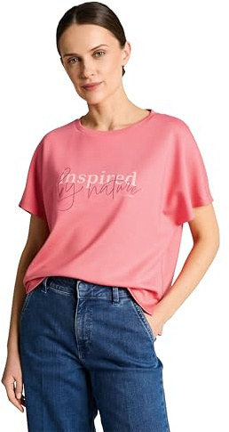TOM TAILOR Damen T-Shirt mit Scuba-Stoff