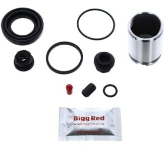 Bigg Red – REAR L or R Brake Caliper Seal & Piston Rebuild Repair Kit – Fits MAZDA 6