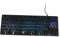 DIYEAH Clavier Mécanique Filaire avec Rétroéclairage Arc Ciel pour Jeux et Bureau Design Ergonomique et Lumineux