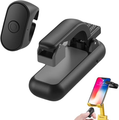 Akkulaufzeit E-Reader-Geräte Zubehör | Ergonomisches Design E -Book Page Turner | Nicht-Schlupf-E-Book-Remote-Seiten-Turner, Lanfür Ehemann Ehefrau Sohn Sohn Männer Frauen Mädchen Teenager FA