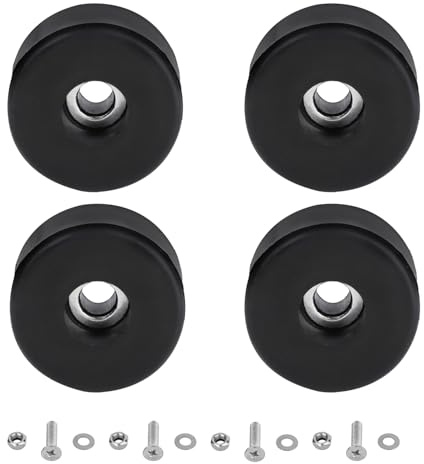 4pcs 192310GS Anti Vibration Rubber Feet with Nuts Bolts & Washers, Air Compressor Isolation Pads Compatible with Coleman Powermate & Sanborn Generators Pressure Washers