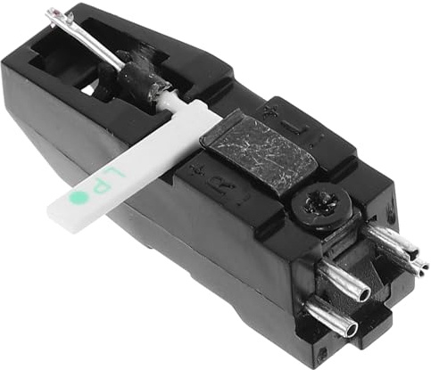 HOMOBABE Turntable Cartridge Replacement Stylus with Dual Side Needle for Vinyl Record Player, Low Distortion and Precise Stylus Needle Accessory for Turntables